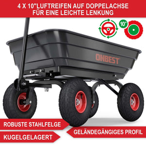 Gartenwagen Transportwagen mit Kippfunktion