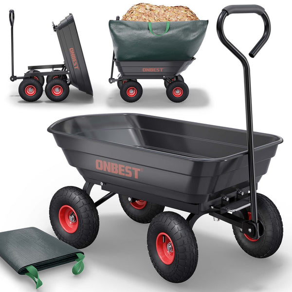 Gartenwagen Transportwagen mit Kippfunktion