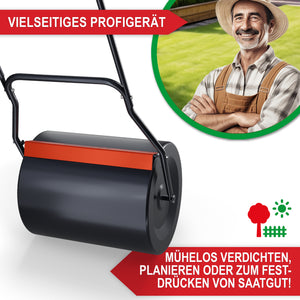 Gartenwalze 50cm breit für perfekte Rasenpflege