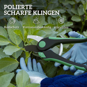 Gartenwerkzeug Set mit Gartenschere für Gartenarbeit Metall