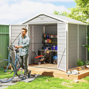 Gerätehaus Gartenhaus mit Satteldach für den Garten 4m²