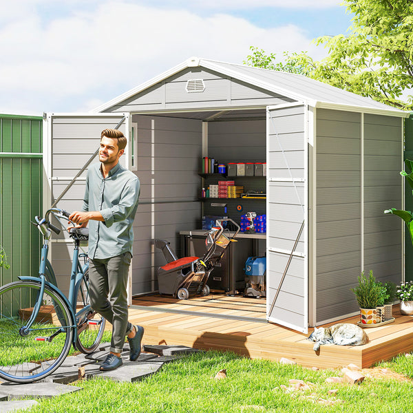 Gerätehaus Gartenhaus mit Satteldach für den Garten 4m²