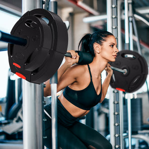 Gewichtsplatten Set für Hanteltraining und Fitness 30kg