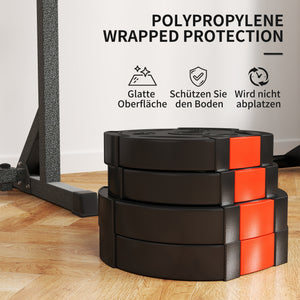 Gewichtsplatten Set für Hanteltraining und Fitness 30kg