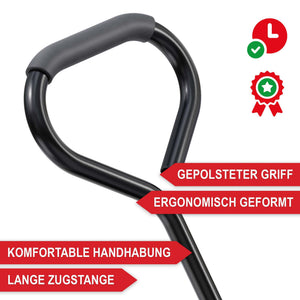 Gitter-Bollerwagen 550kg Transportwagen 205 Liter Volumen