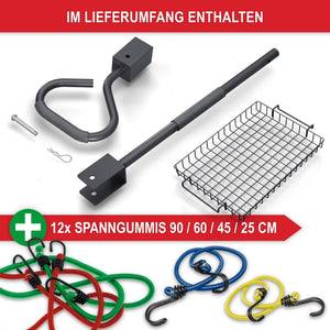 Gitter-Bollerwagen 550kg Transportwagen 205 Liter Volumen