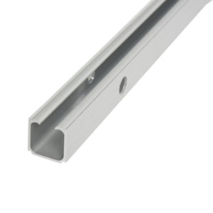Glasschiebetür satiniert mit Griffstange 90x205cm