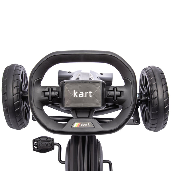 Go-Kart Tretfahrzeug mit Handbremse Outdoor für Kinder 3-8 Jahre