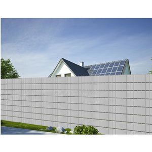 Privacy fence foil PVC 35 m grey