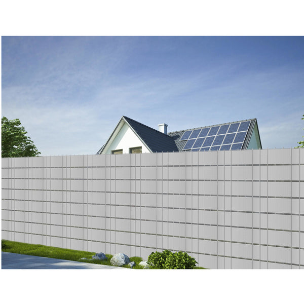 Privacy fence foil PVC 35 m grey