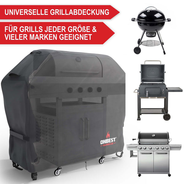 Grillabdeckung Blache für Grill L wetterfest langlebig