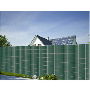 Privacy fence foil PVC 35 m green