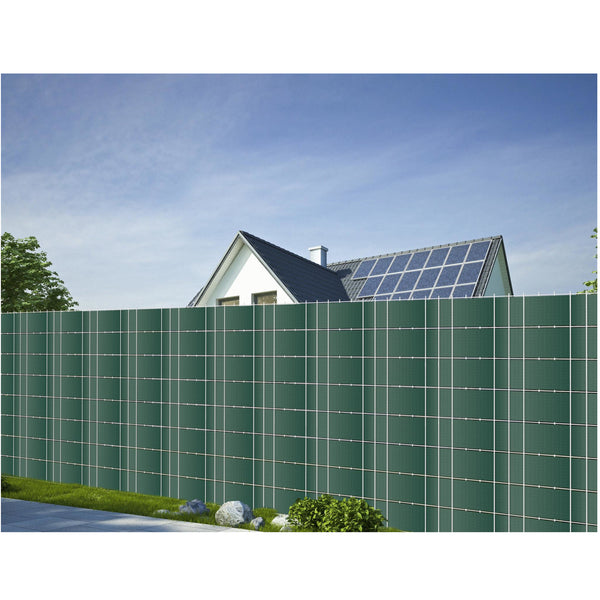 Privacy fence foil PVC 35 m green