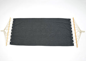 Hängematte mit Gestell FSC-zertifiziert 420cm weiss, grau