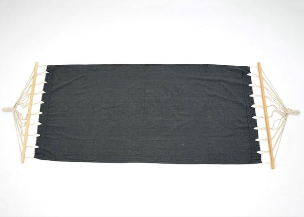 Hängematte mit Gestell FSC-zertifiziert 420cm weiss, grau