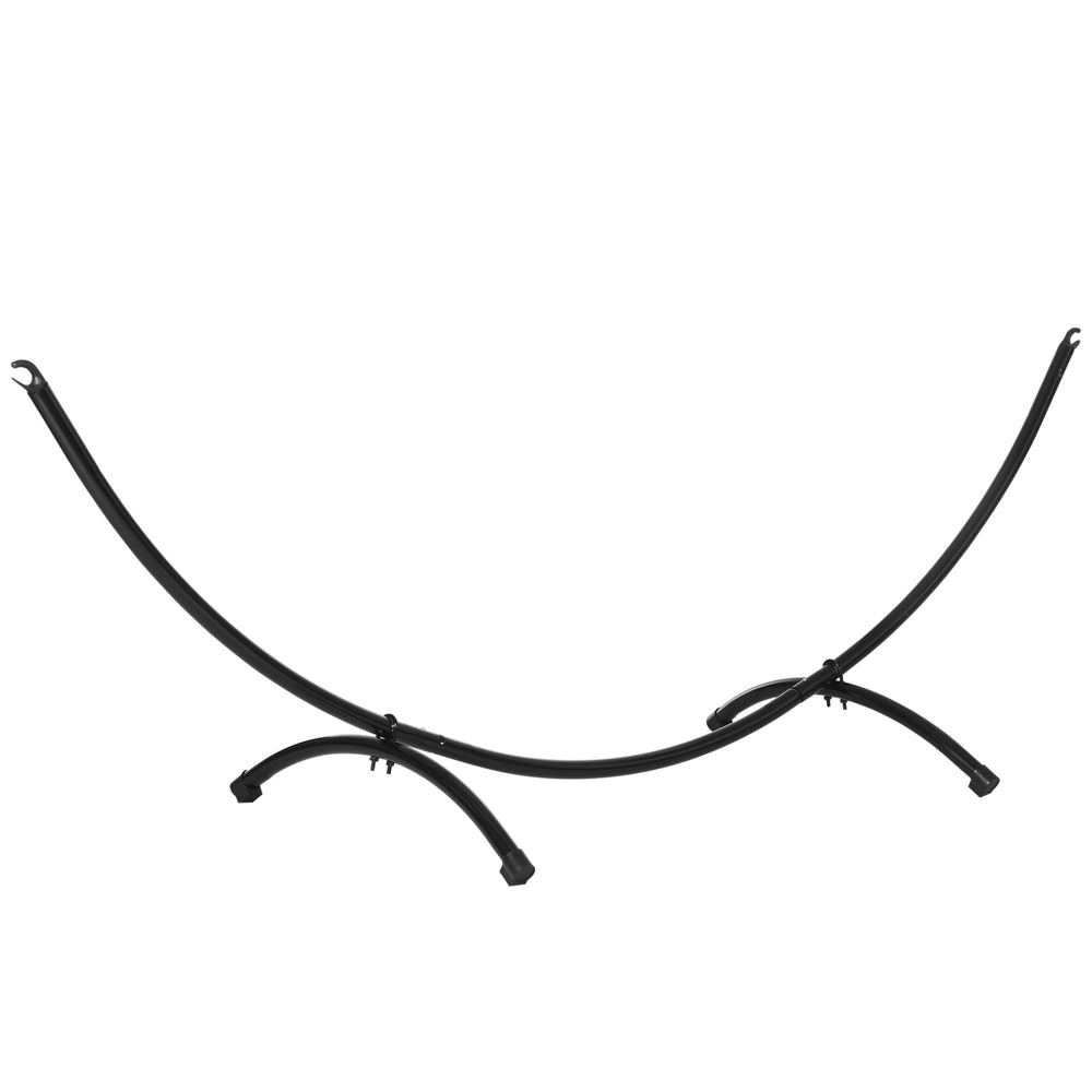Supporto per amaca 3m con struttura in acciaio, nero