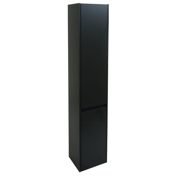Hängeschrank Badschrank Highboard 2 Türen 3 Fächer 160x33cm schwarz