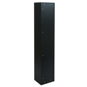 Hängeschrank Badschrank Highboard 2 Türen 3 Fächer 160x33cm schwarz