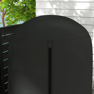 Hängesessel-Abdeckung wasserdicht mit UV-Schutz Ø128x190cm Schwarz