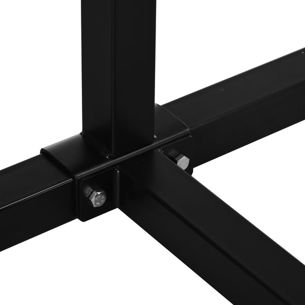 Halterung für 2 Kajaks SUPs Surfboards verstellbar Metall