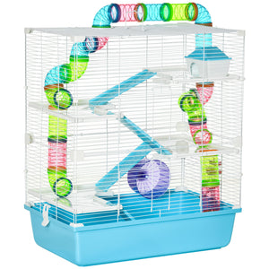 Hamsterkäfig mehrstöckig mit Zubehör für Hamster und Mäuse