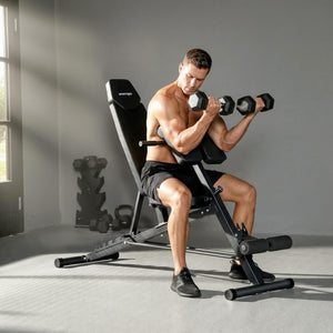 Hantelbank verstellbar für Fitness Krafttraining zuhause