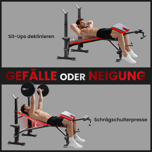Hantelbank verstellbar für vielseitiges Krafttraining zuhause