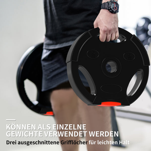 Hantelgewichte 4er-Set 2x5kg und 2x25kg