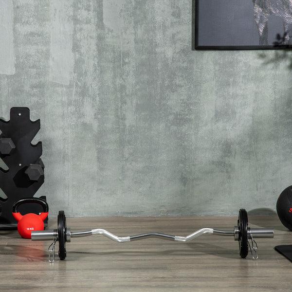 Hantelscheiben 2x5kg gummiert Tri-Grip für Training
