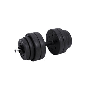 Hantelset 2x15kg mit Langhantel