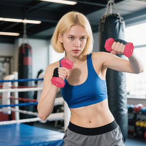 Hantelset Kurzhanteln 3 Paar mit Ständer für Fitness 1-5kg