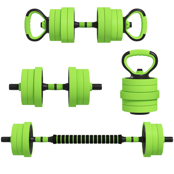 Hantel Set Kurzhantel Langhantel Kettlebell verstellbar 20kg