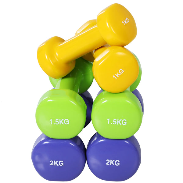 Hantelset mit Koffer 4 Paare tragbar vielseitig