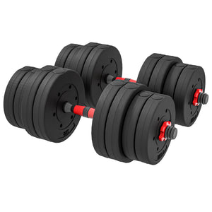 Hanteln Set Kurzhantel Langhantel verstellbar für Krafttraining 30kg