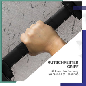 Hantelset Langhantel Kurzhantel rutschfest 25kg