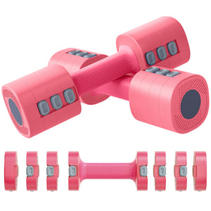 Hantelset verstellbar mit Metallkern für Fitness Zuhause