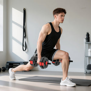 Hantelset verstellbar für Krafttraining zuhause 15kg