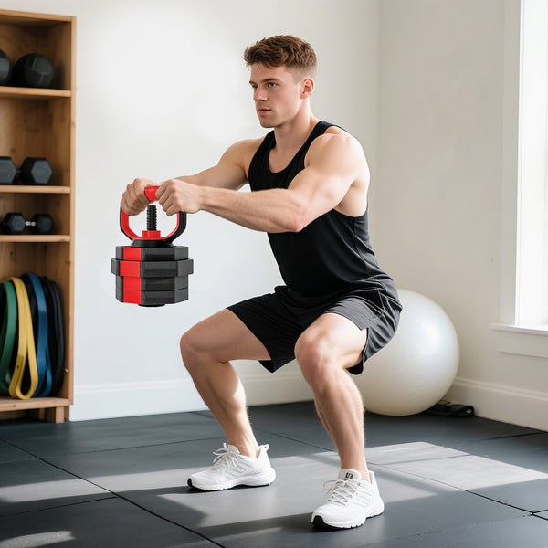 Hantelset verstellbar für Krafttraining zuhause 15kg