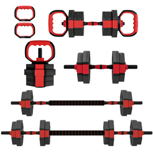 Hantelset verstellbar für Krafttraining zuhause 15kg