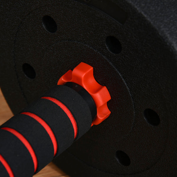 Hanteln Set Kurzhantel Langhantel verstellbar für Zuhause 25kg