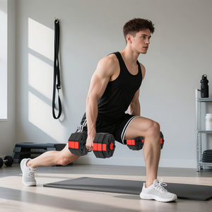 Hantelset verstellbar für Krafttraining zuhause 25kg
