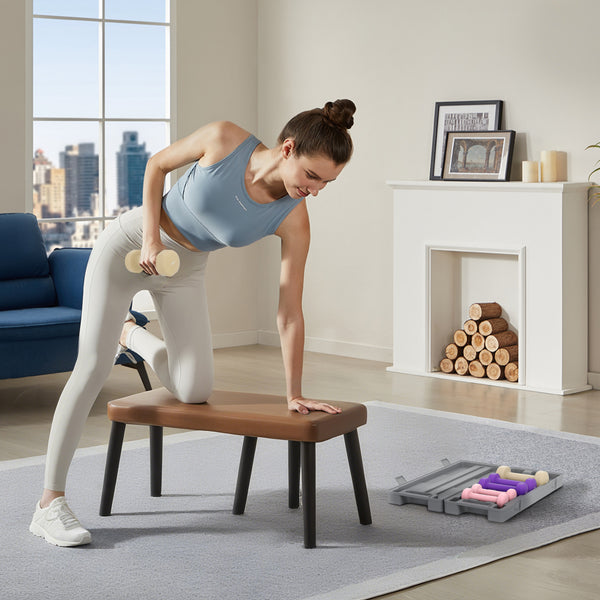 Hantelset verstellbar mit Koffer für Fitness und Zuhause