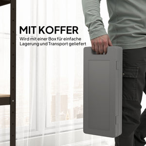 Hantelset verstellbar mit Koffer für Fitness und Zuhause