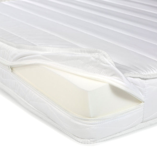 House bed, children's bed 90x200cm made of wood, white-grey