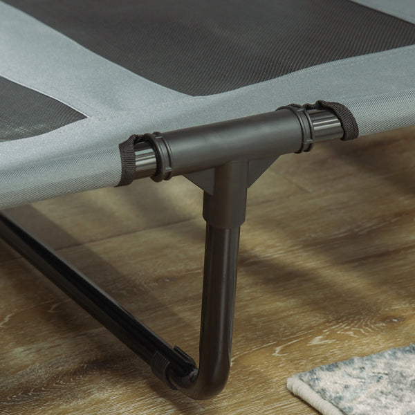 Haustierbett Baldachin 122x92x108cm Grau