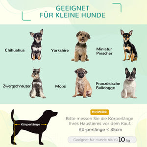 Haustierbett Outdoor mit Baldachin Hundebett Kaffee
