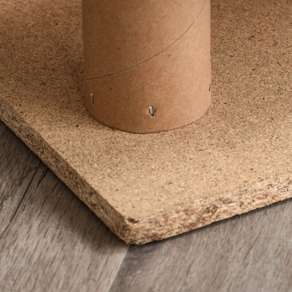 Haustiertreppe 4-stufig Grau 60 x 35 x 44 cm