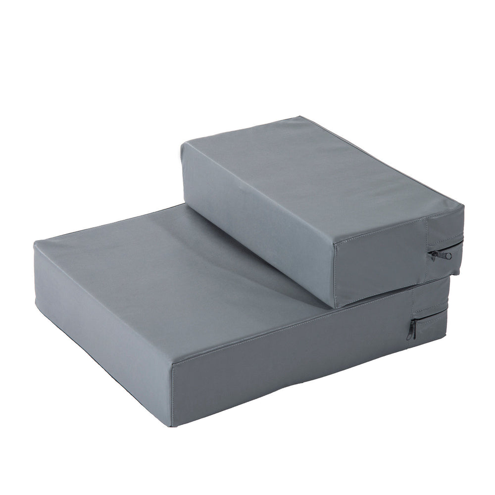 Scale pieghevoli per animali domestici 45x39x20cm Grigio