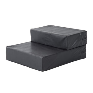 Haustiertreppe klappbar 45x39x20cm Schwarz