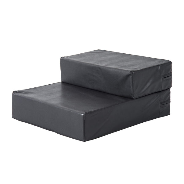 Haustiertreppe klappbar 45x39x20cm Schwarz